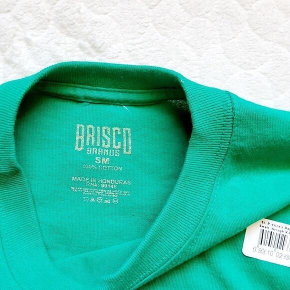 NEW St Patty's Day tee shirt t-shirt green clover - Picture 5 of 5